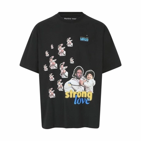 Strong Love Oversized Tee 'Black Curtly'