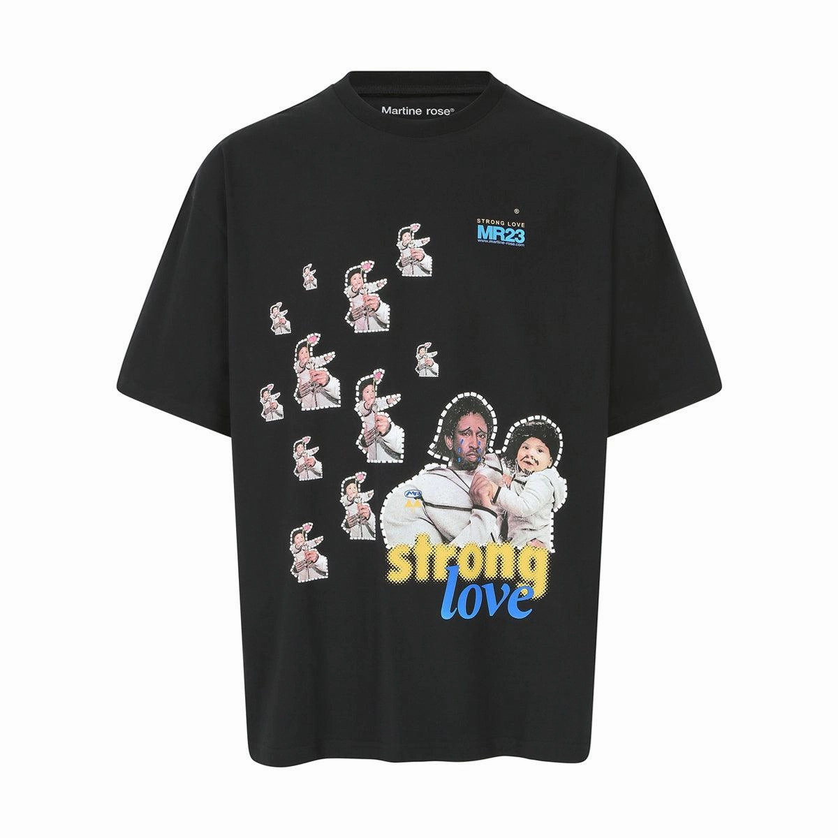Strong Love Oversized Tee 'Black Curtly'