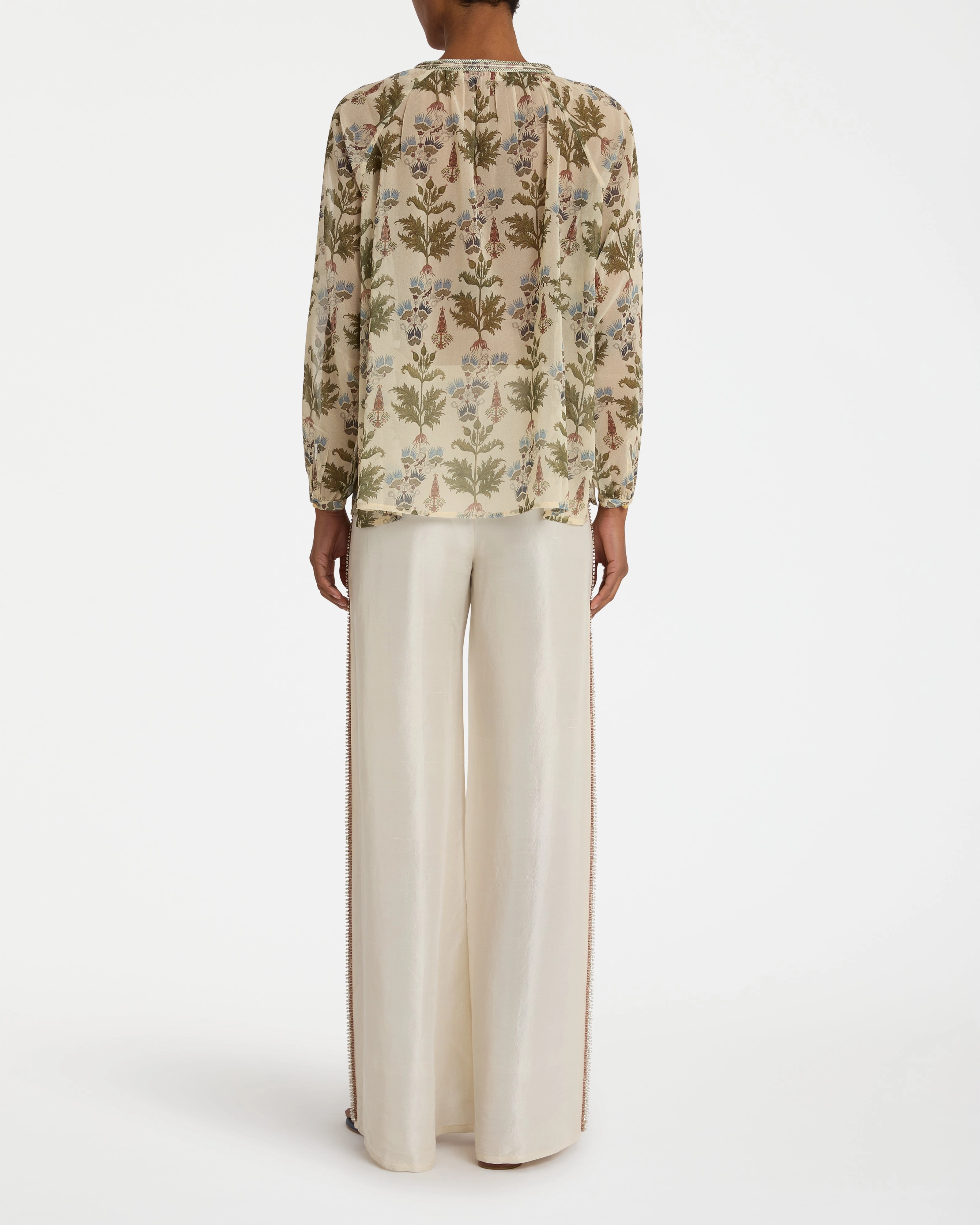 Sunshirt in Shiny Persian Botanic Print