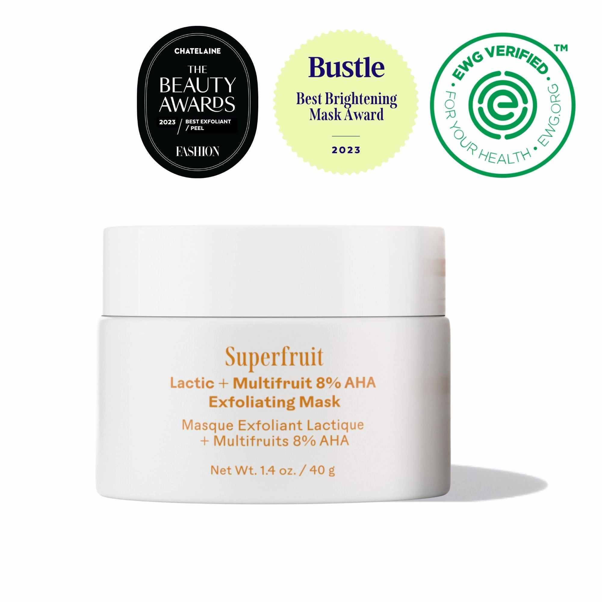 Superfruit Lactic   Multifruit 8% AHA Exfoliating Mask