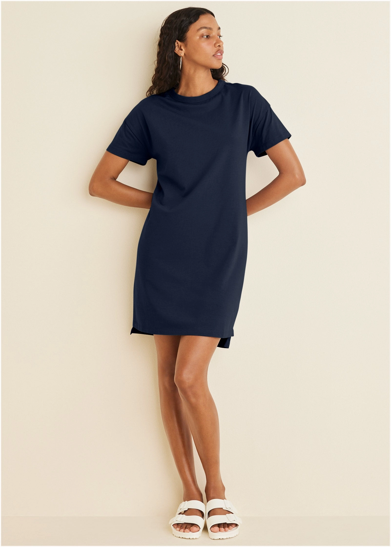 T-Shirt Dress - Navy
