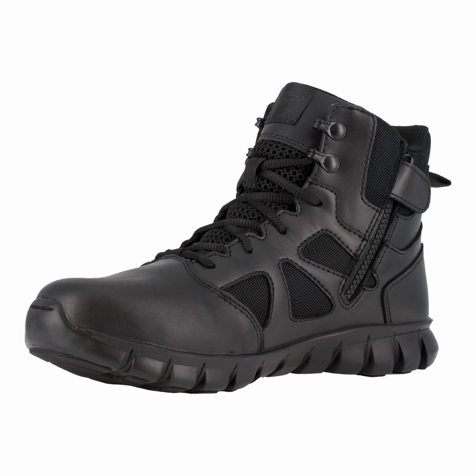 Tactical Boot with Side Zipper
