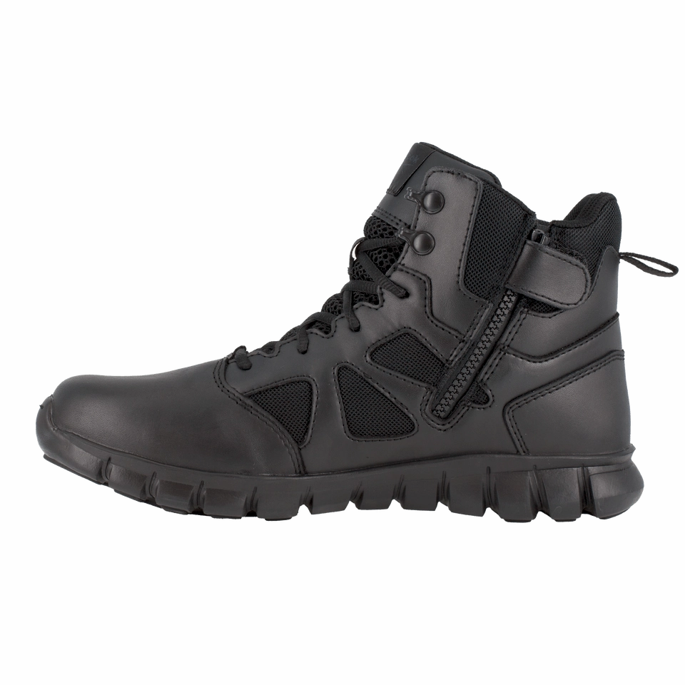 Tactical Boot with Side Zipper