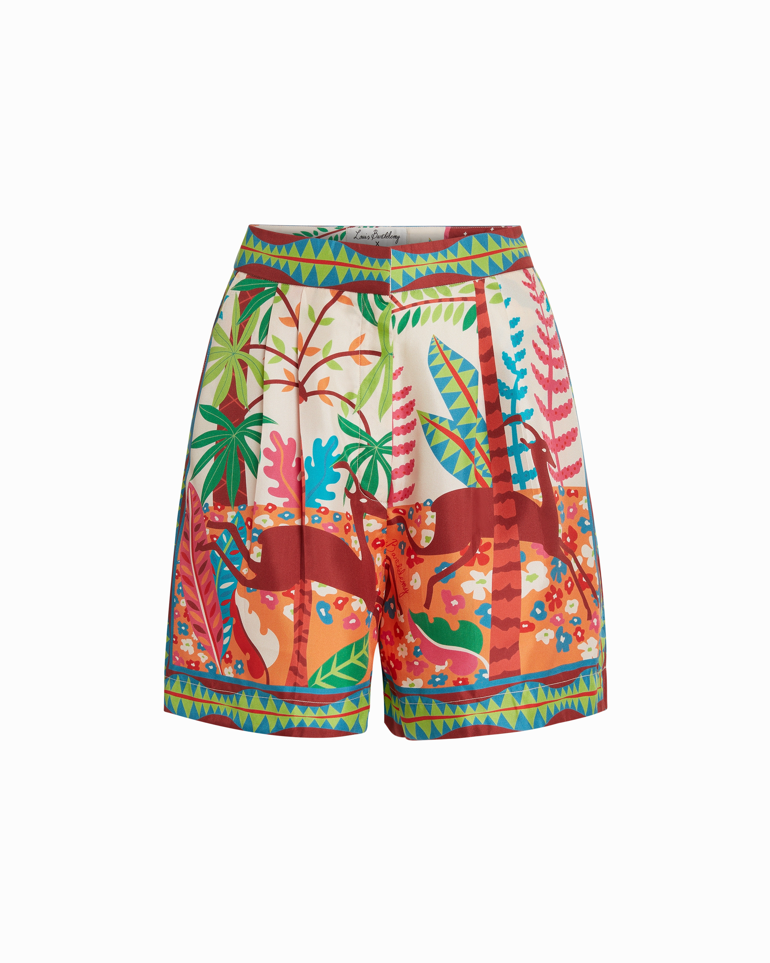 Tamu Shorts in Louis Barth??lemy Print