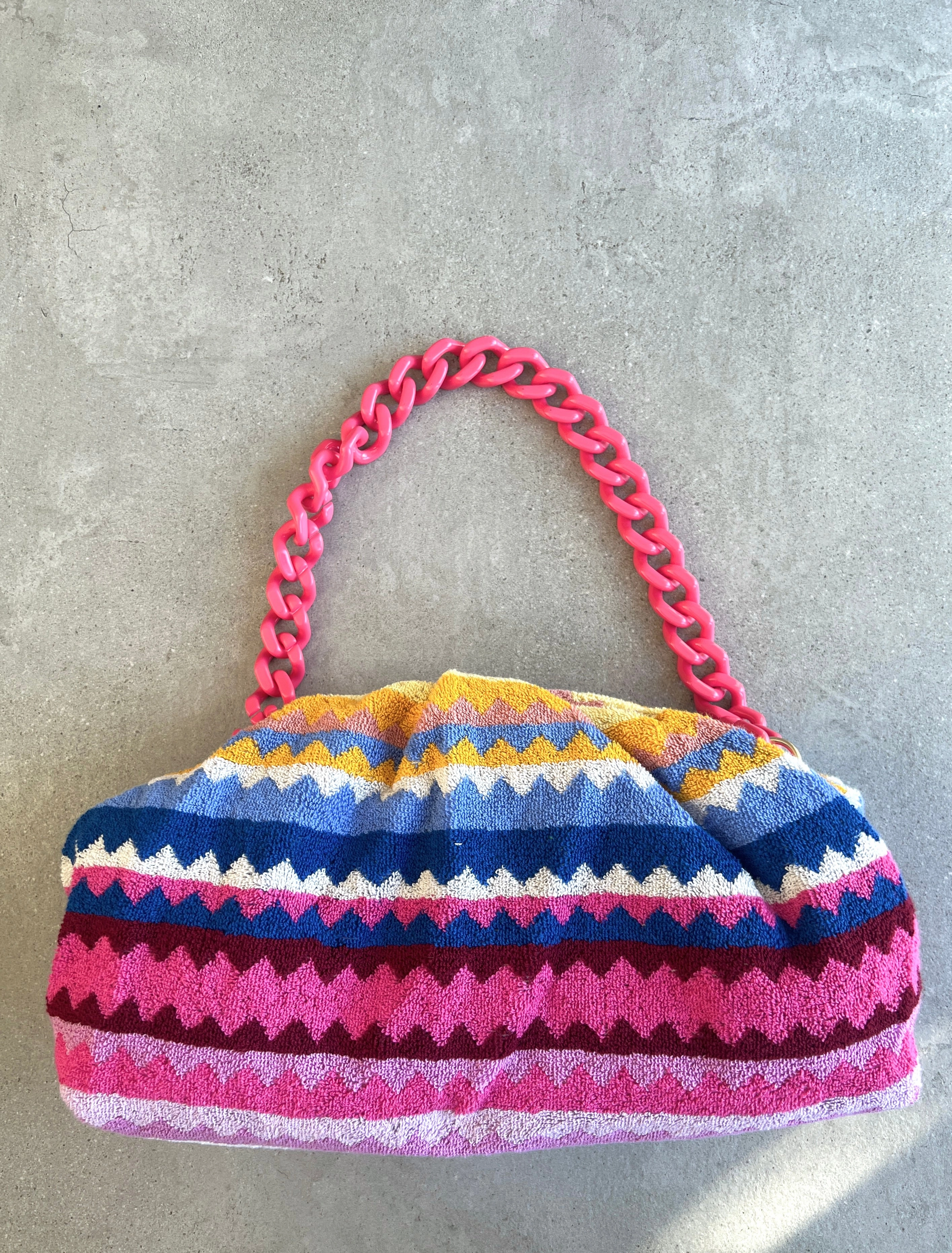 Terry Pouch Bag, Multi