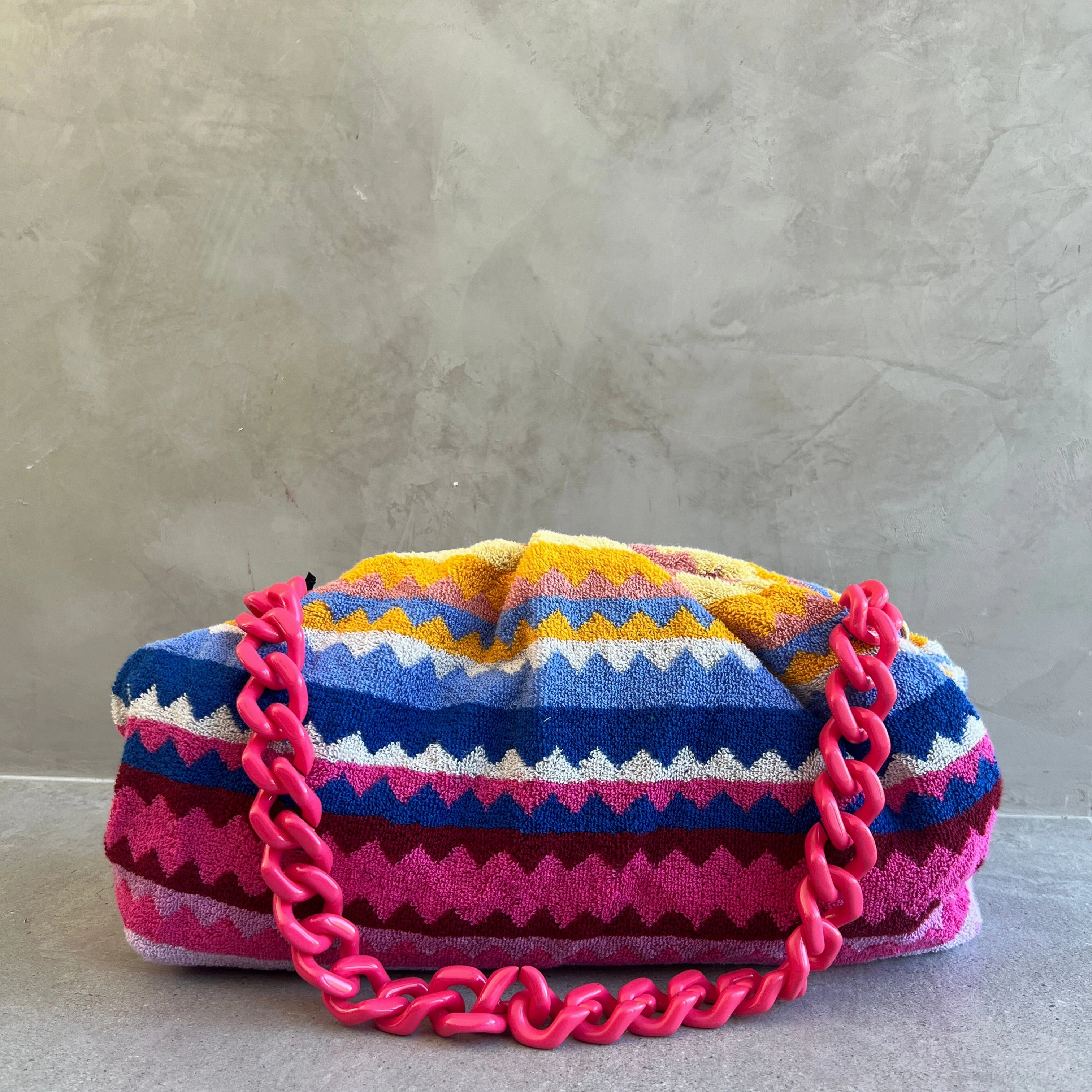 Terry Pouch Bag, Multi