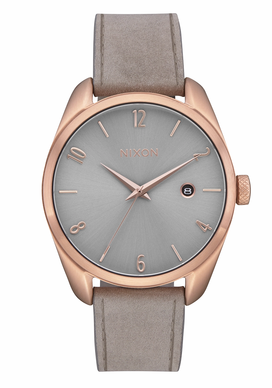 Thalia Leather - Gray Sunray / Rose Gold / Gray