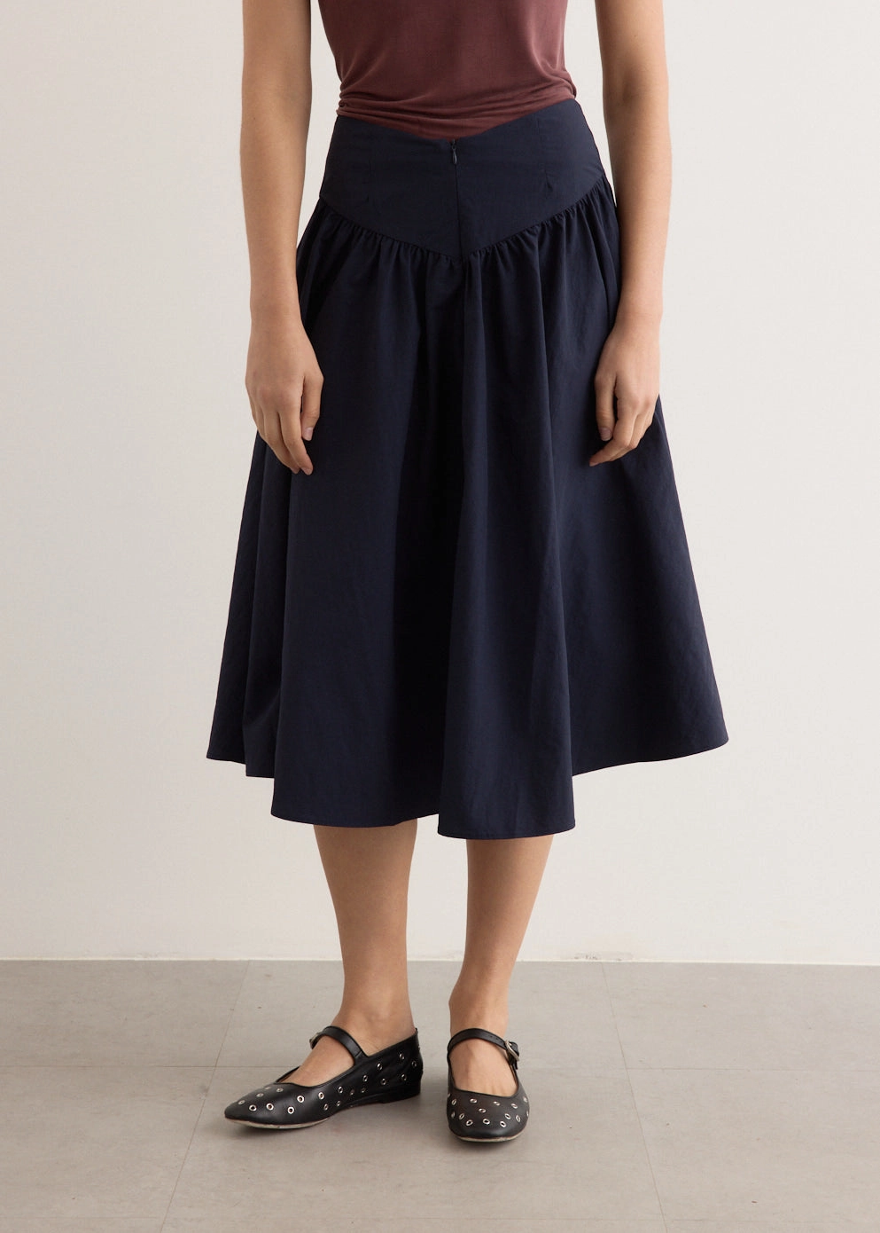The Deba Midi Skirt