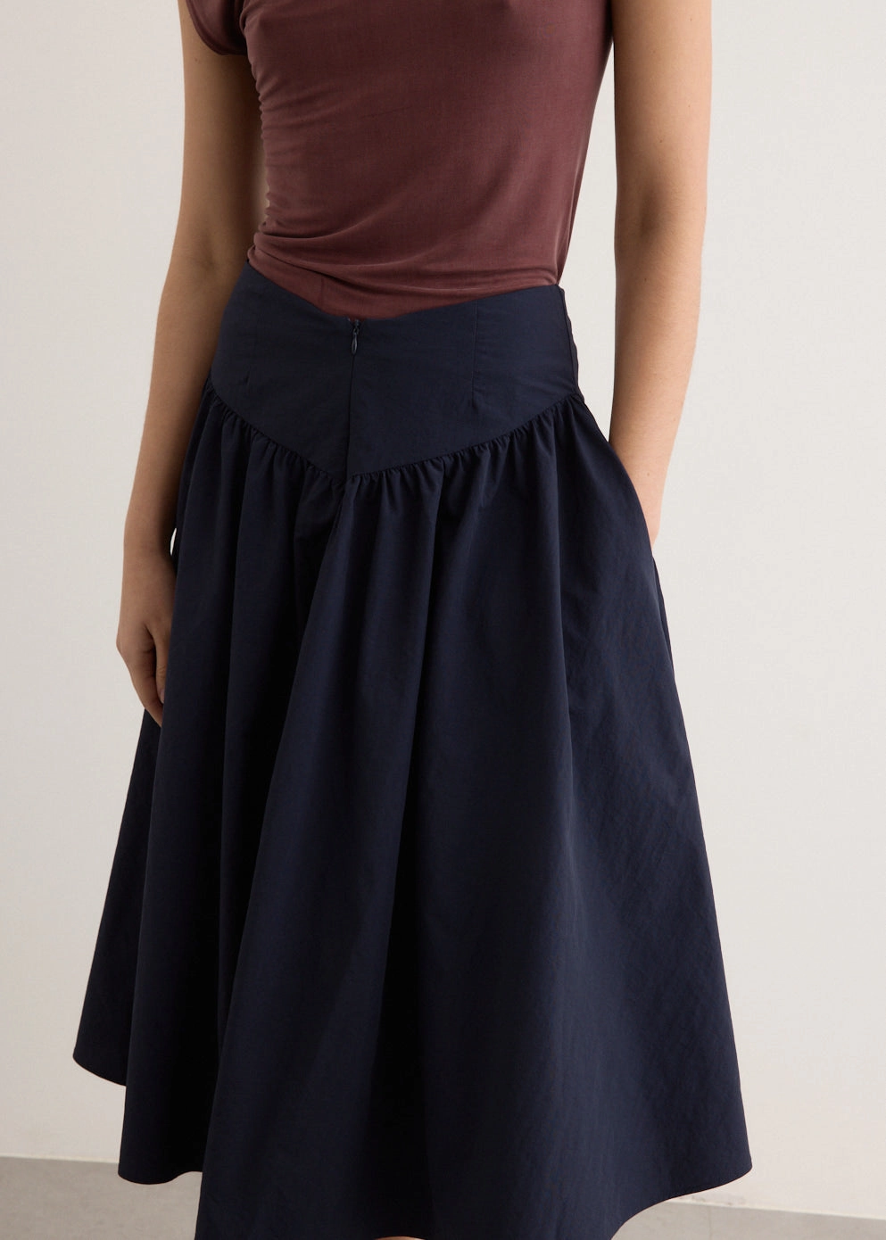 The Deba Midi Skirt