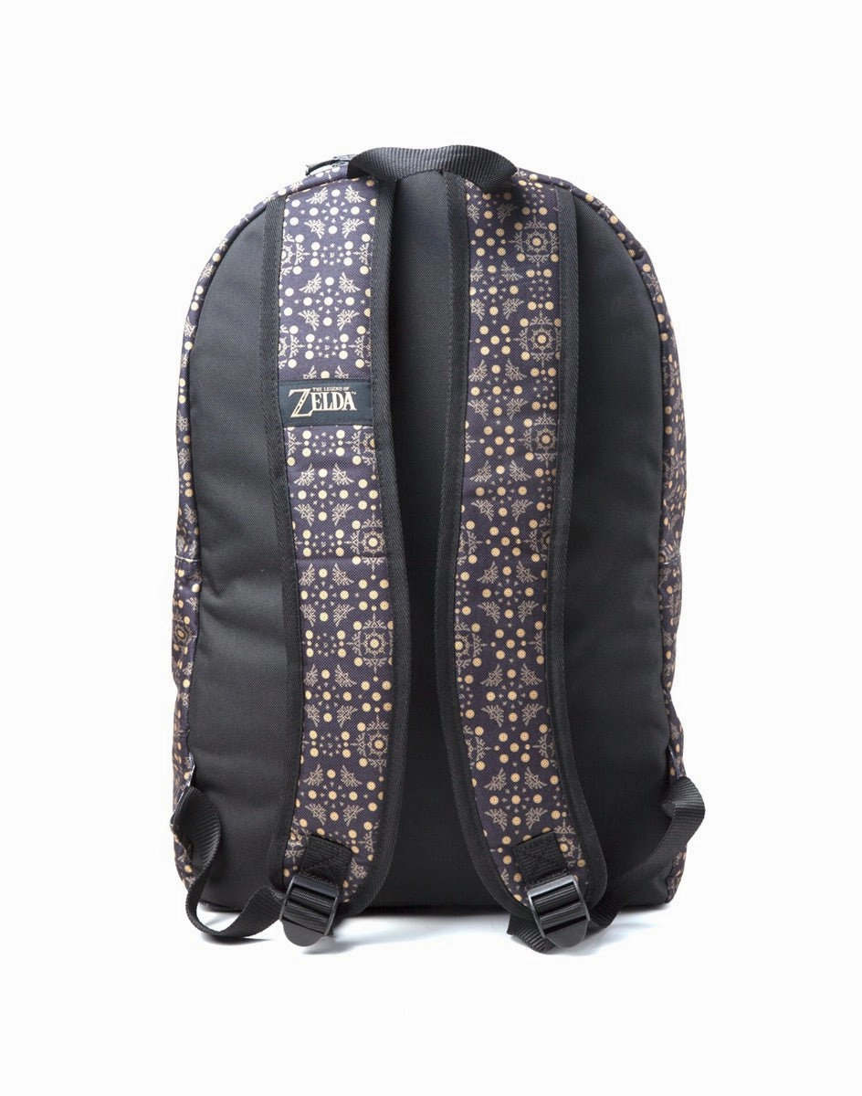 The Legend of Zelda Black and Gold Backpack