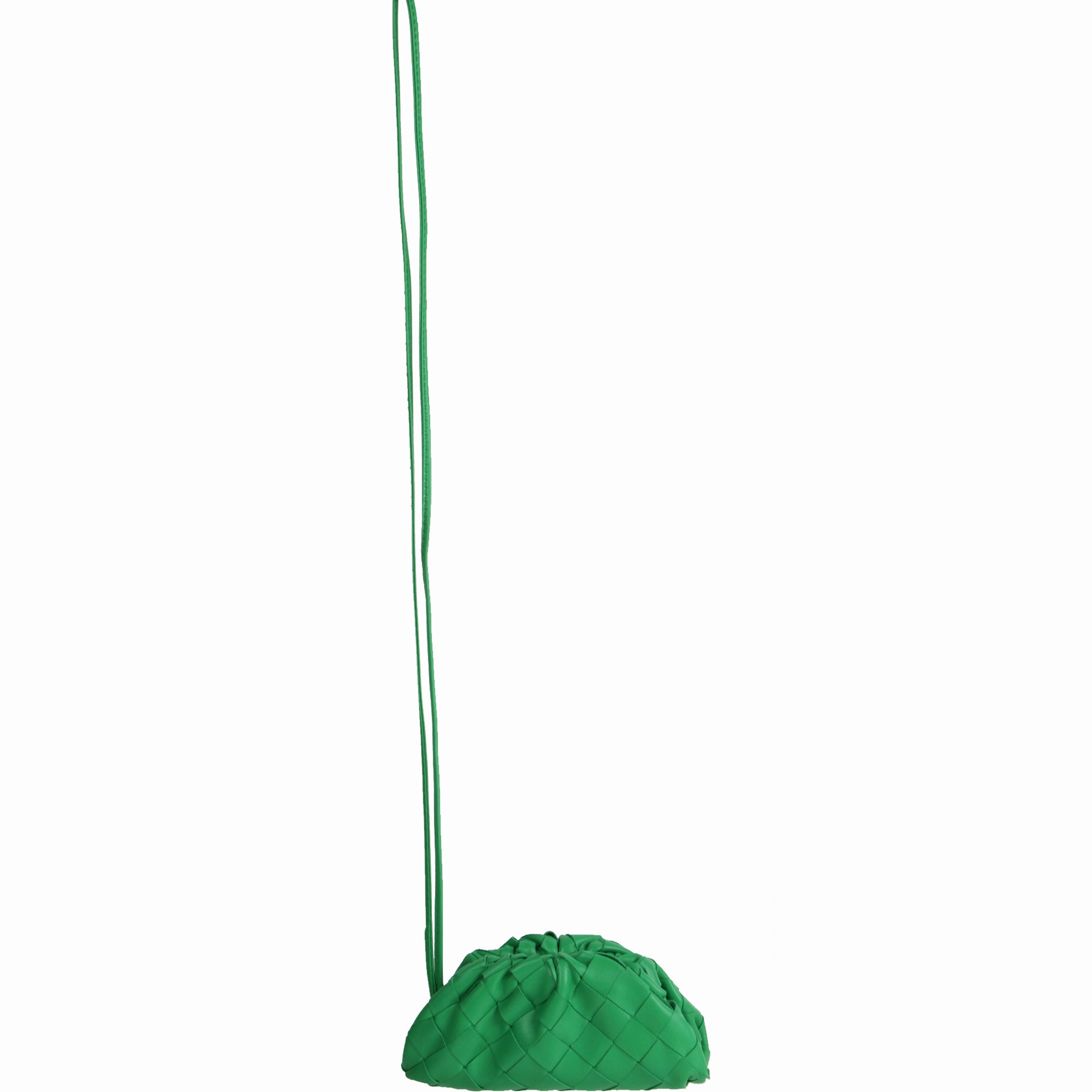 The Pouch Coin Intrecciato, Grass