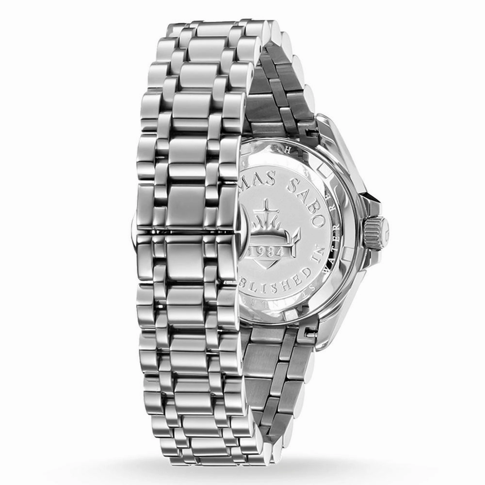 Thomas Sabo Glam Stainless Steel Silver Dial Womens Watch