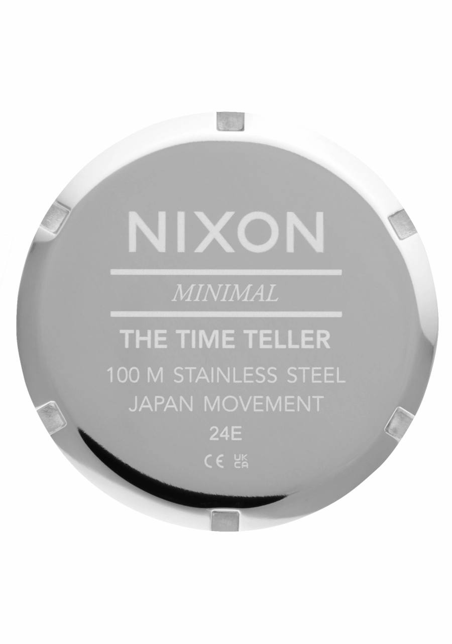 Time Teller Leather - Silver / Cloud / Indigo