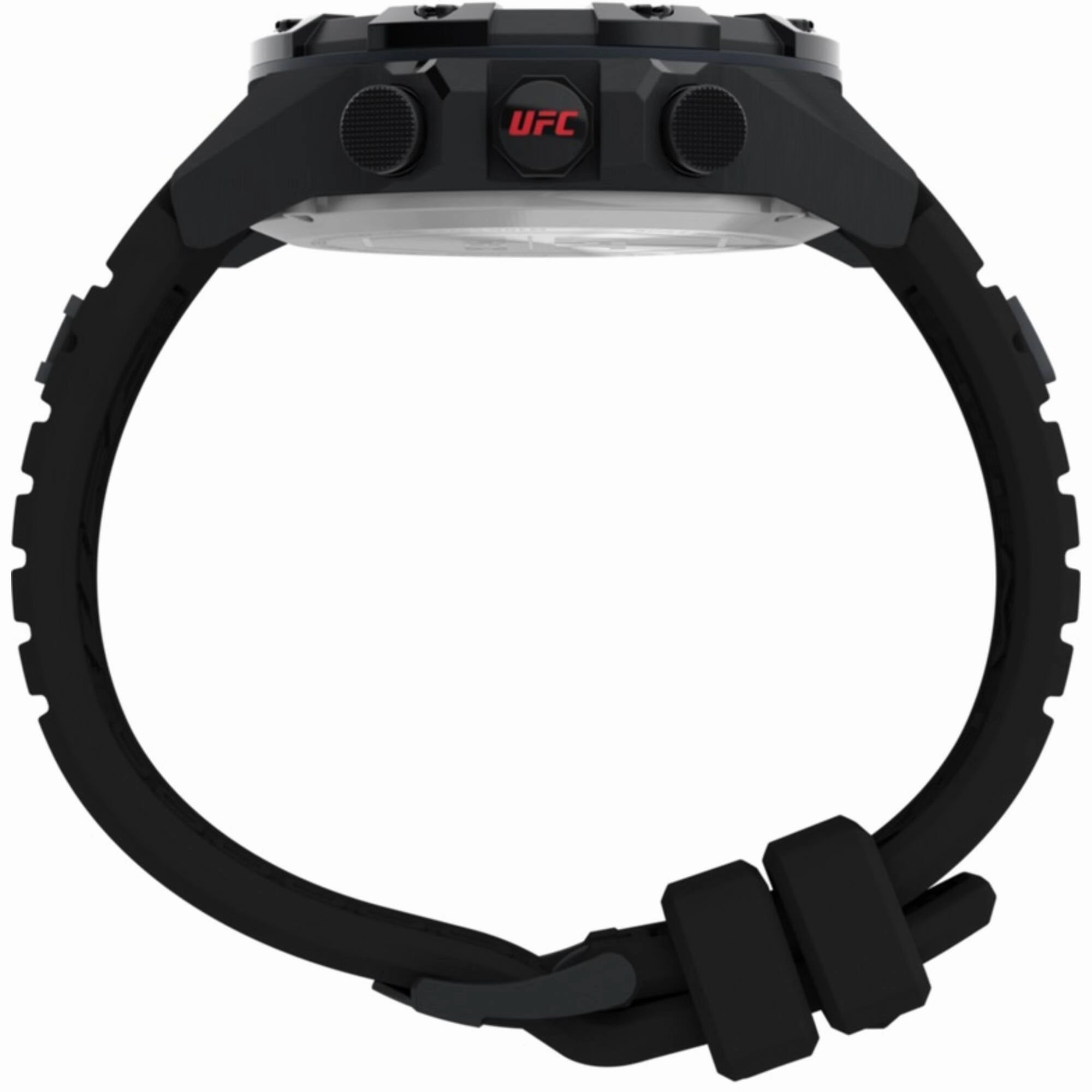 Timex Men's Digital Watch - UFC Kick Quartz Black Polyurethane Strap | TW2V87000