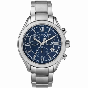 Timex Men's Watch - Intelligent Blue Dial Stainless Steel Bracelet | TW2R66200