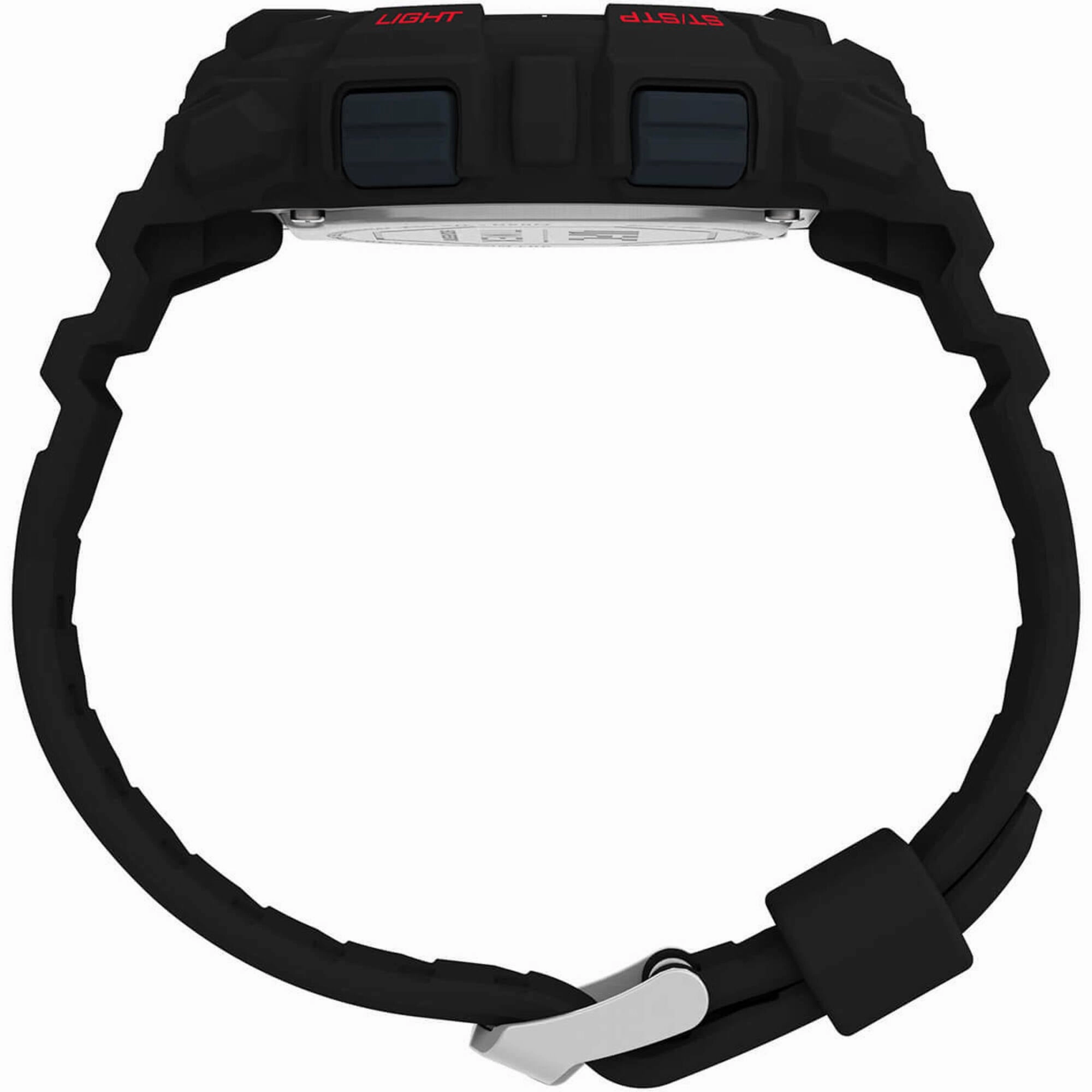 Timex Men's Watch - UFC Striker Chronograph Black Digital Dial Strap | TW5M53400