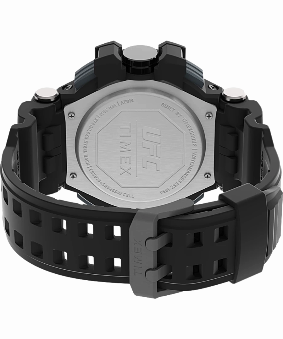 Timex UFC Combat 53mm Resin Strap Watch TW5M51800