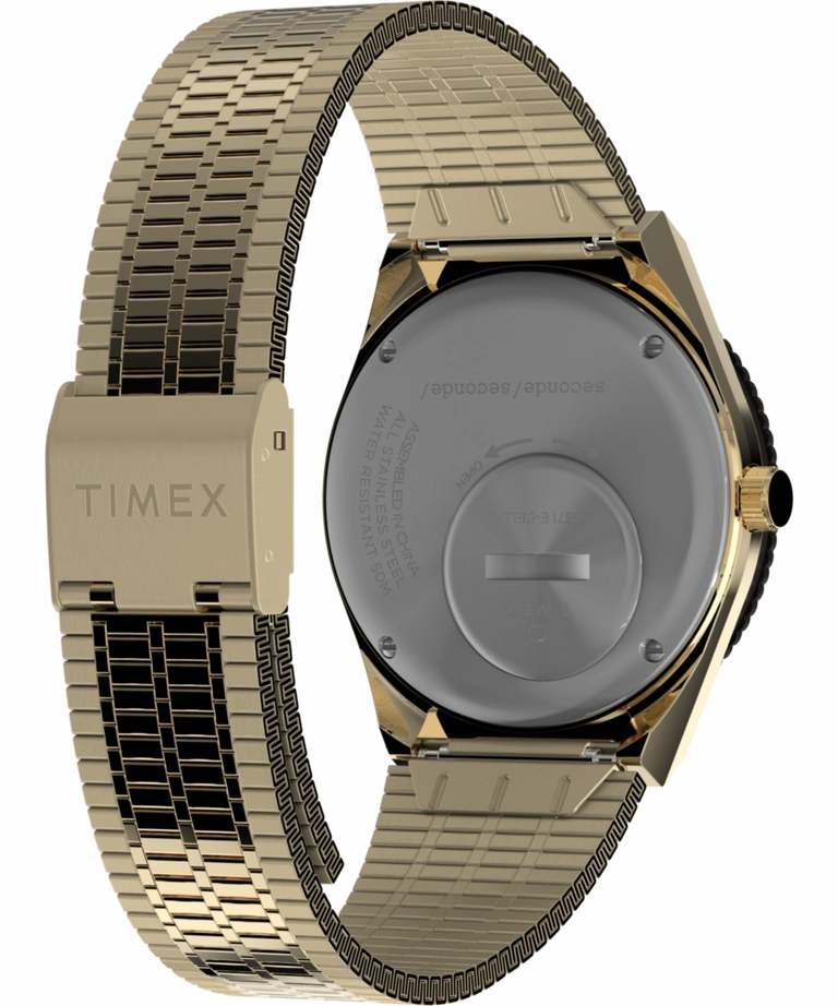 Timex x seconde/seconde/ Loser 38mm Limited Edition Gold Men's Watch TW2W70700