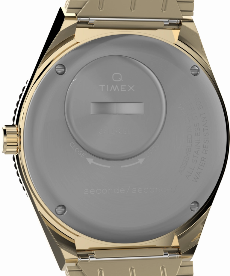 Timex x seconde/seconde/ Loser 38mm Limited Edition Gold Men's Watch TW2W70700