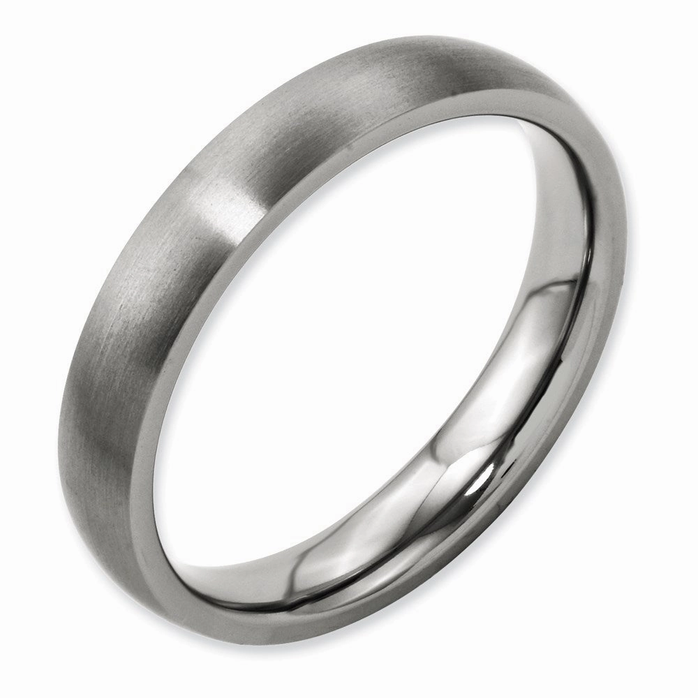 Titanium 4mm Brushed Band | TB6