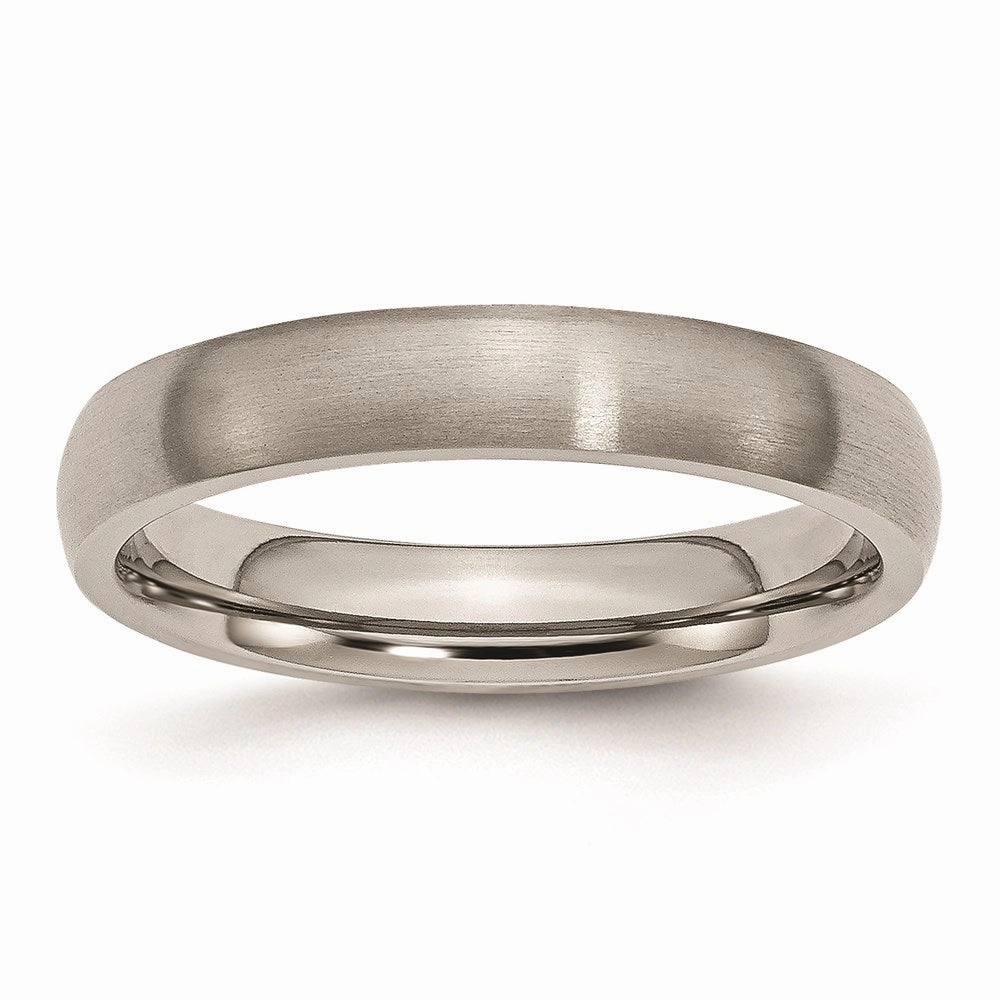 Titanium 4mm Brushed Band | TB6