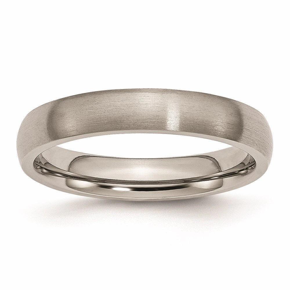 Titanium 4mm Brushed Band | TB6