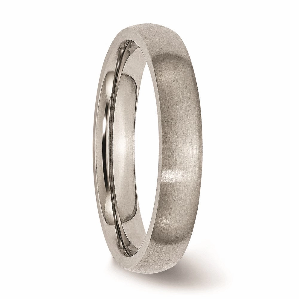Titanium 4mm Brushed Band | TB6
