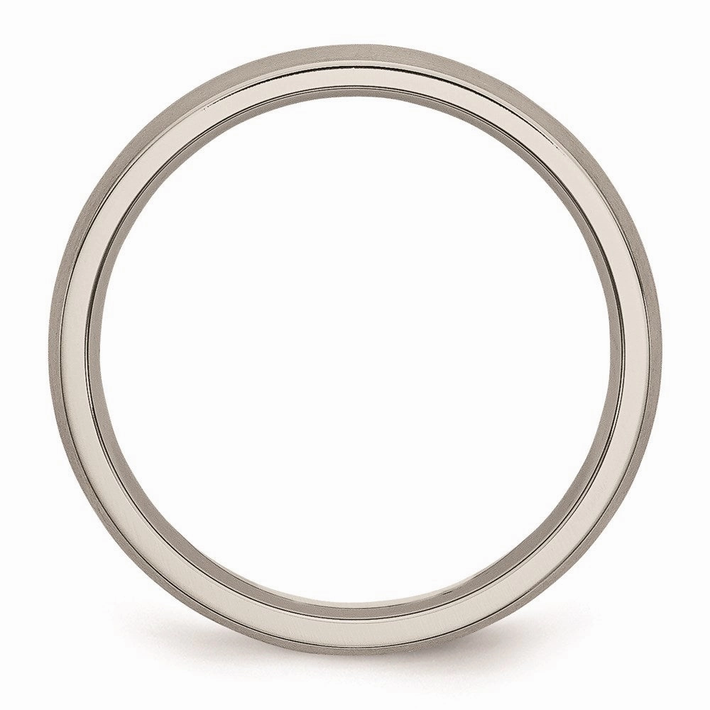 Titanium 4mm Brushed Band | TB6