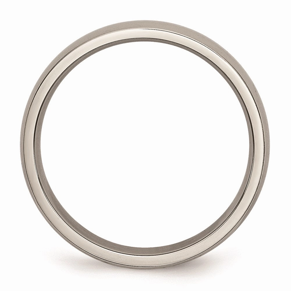 Titanium 4mm Polished Band | TB21