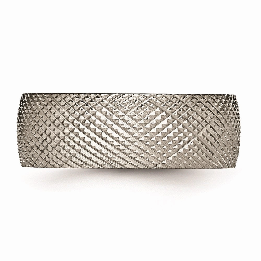 Titanium 8mm Textured Band | TB339