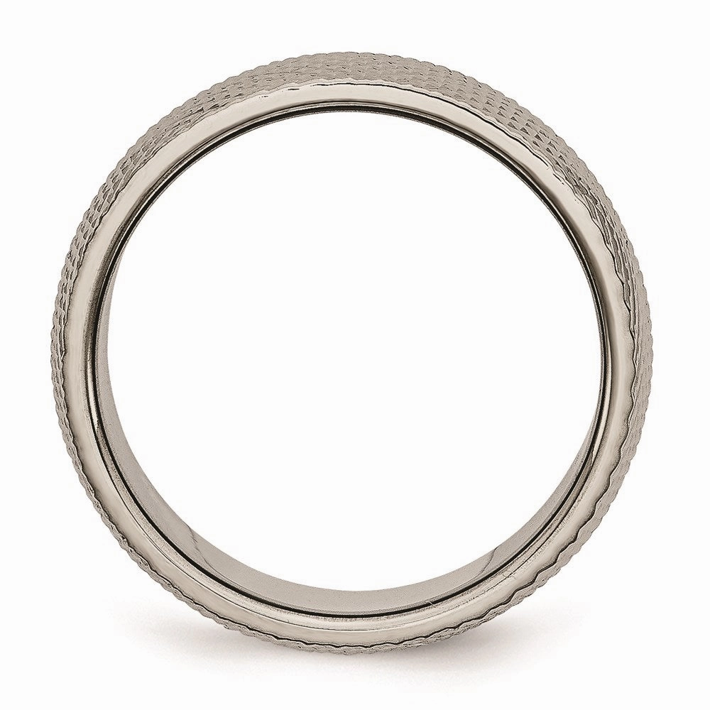 Titanium 8mm Textured Band | TB339