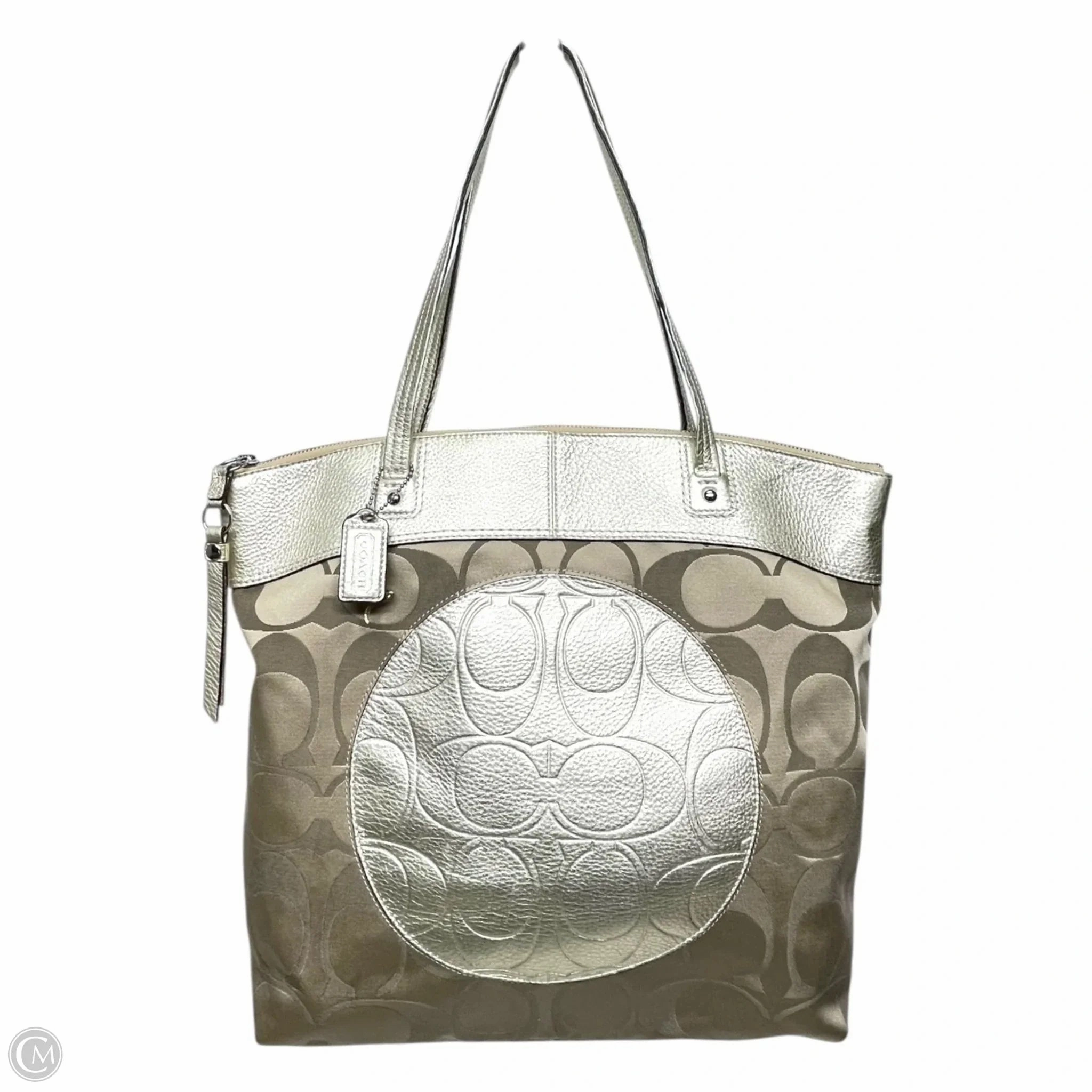 Tote Designer By Coach, Size: Large
