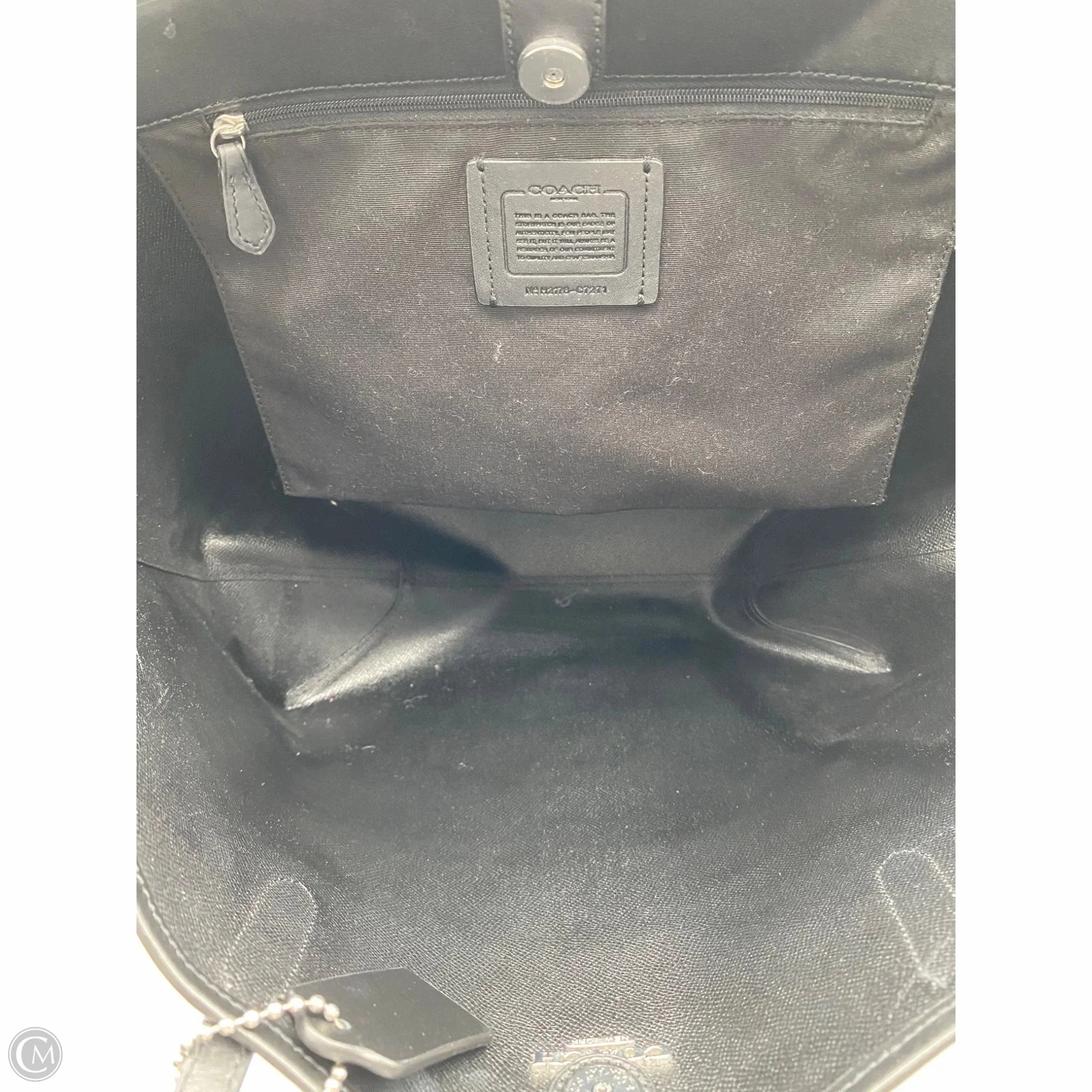 Tote Designer By Coach, Size: Large
