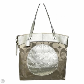 Tote Designer By Coach, Size: Large