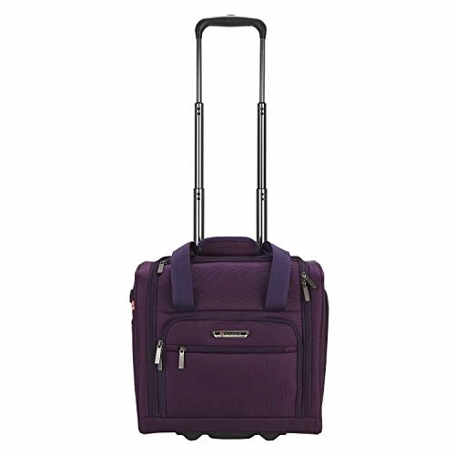 TPRC 15-Inch Under Seat Carry-On Bag, Purple, Underseater
