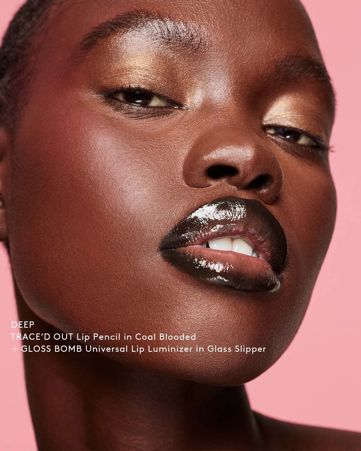 Trace'd Out Longwear Waterproof Pencil Lip Liner ?? Coal Blooded
