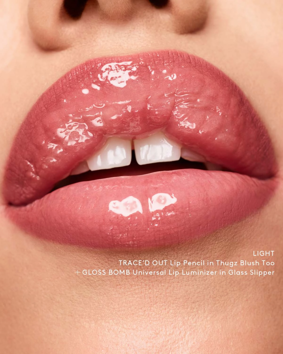 Trace'd Out Longwear Waterproof Pencil Lip Liner ?? Thugz Blush Too