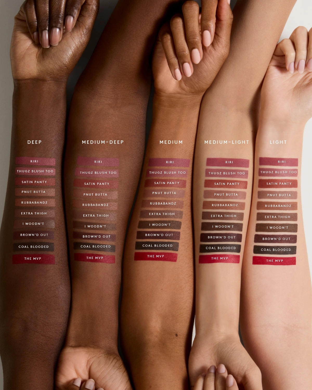 Trace'd Out Longwear Waterproof Pencil Lip Liner ?? Thugz Blush Too