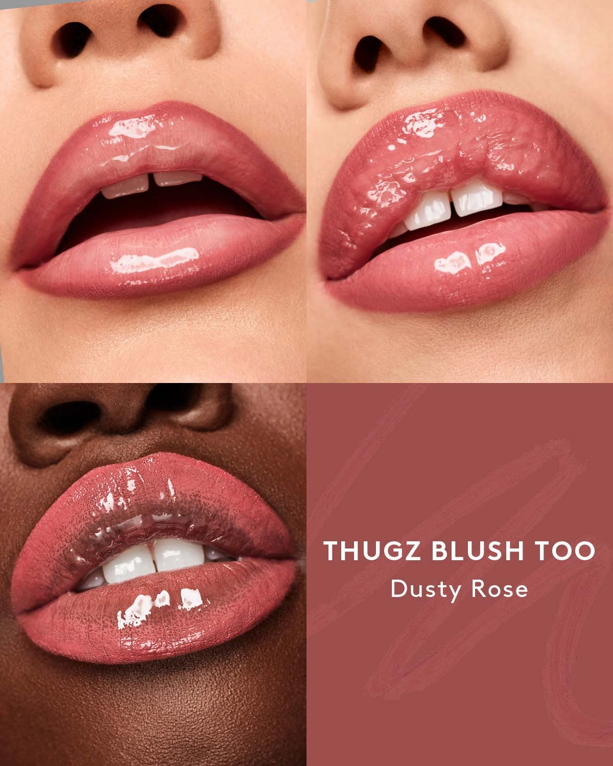 Trace'd Out Longwear Waterproof Pencil Lip Liner ?? Thugz Blush Too
