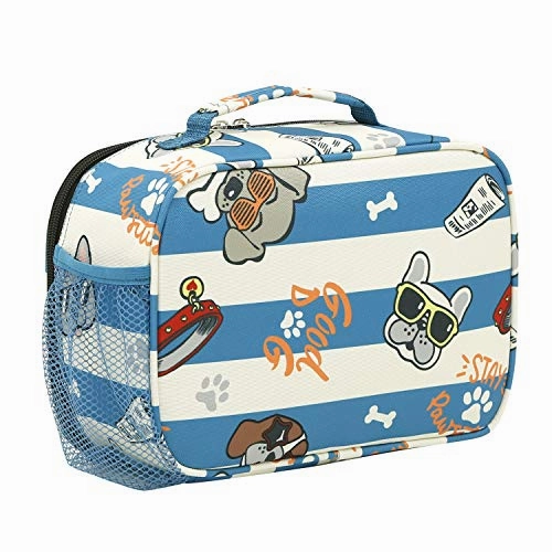 Travelers Club Kids' 5 Piece Luggage Travel Set, Cool Dog