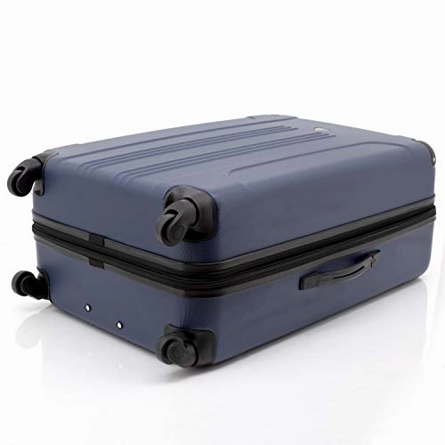 Travelers Club Sky  Luggage Set, Navy Blue, 3 Piece
