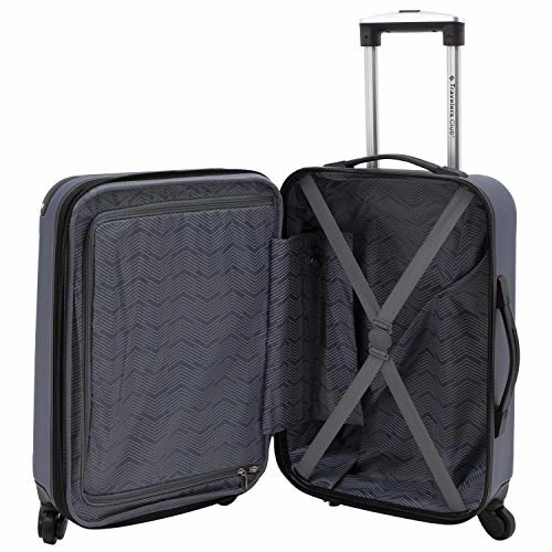 Travelers Club Sky  Luggage Set, Navy Blue, 3 Piece