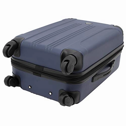 Travelers Club Sky  Luggage Set, Navy Blue, 3 Piece
