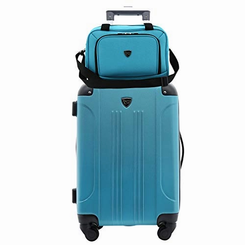 Travelers Club Sky  Luggage Set, Teal, 5 Piece