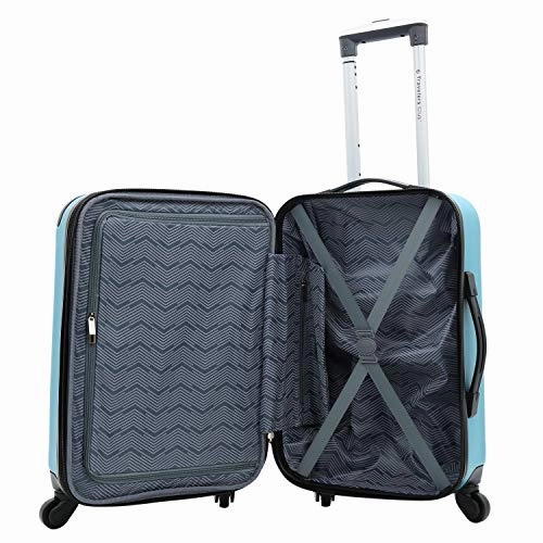 Travelers Club Sky  Luggage Set, Teal, 5 Piece