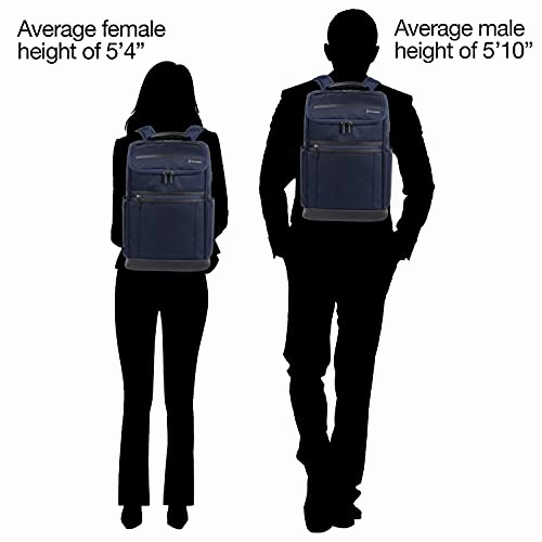 Travelpro Crew Executive Choice 3 Medium Top Load Backpack, Patriot Blue