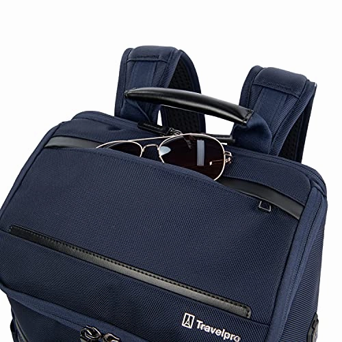 Travelpro Crew Executive Choice 3 Medium Top Load Backpack, Patriot Blue