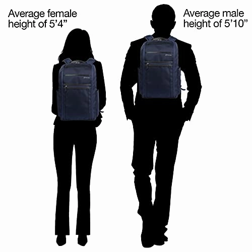 Travelpro Crew Executive Choice 3 Slim Backpack, Jet Black