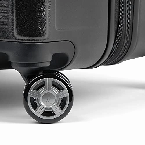 Travelpro Platinum Elite Expandable Hardside Spinner Luggage, Shadow Black, Checked- Large