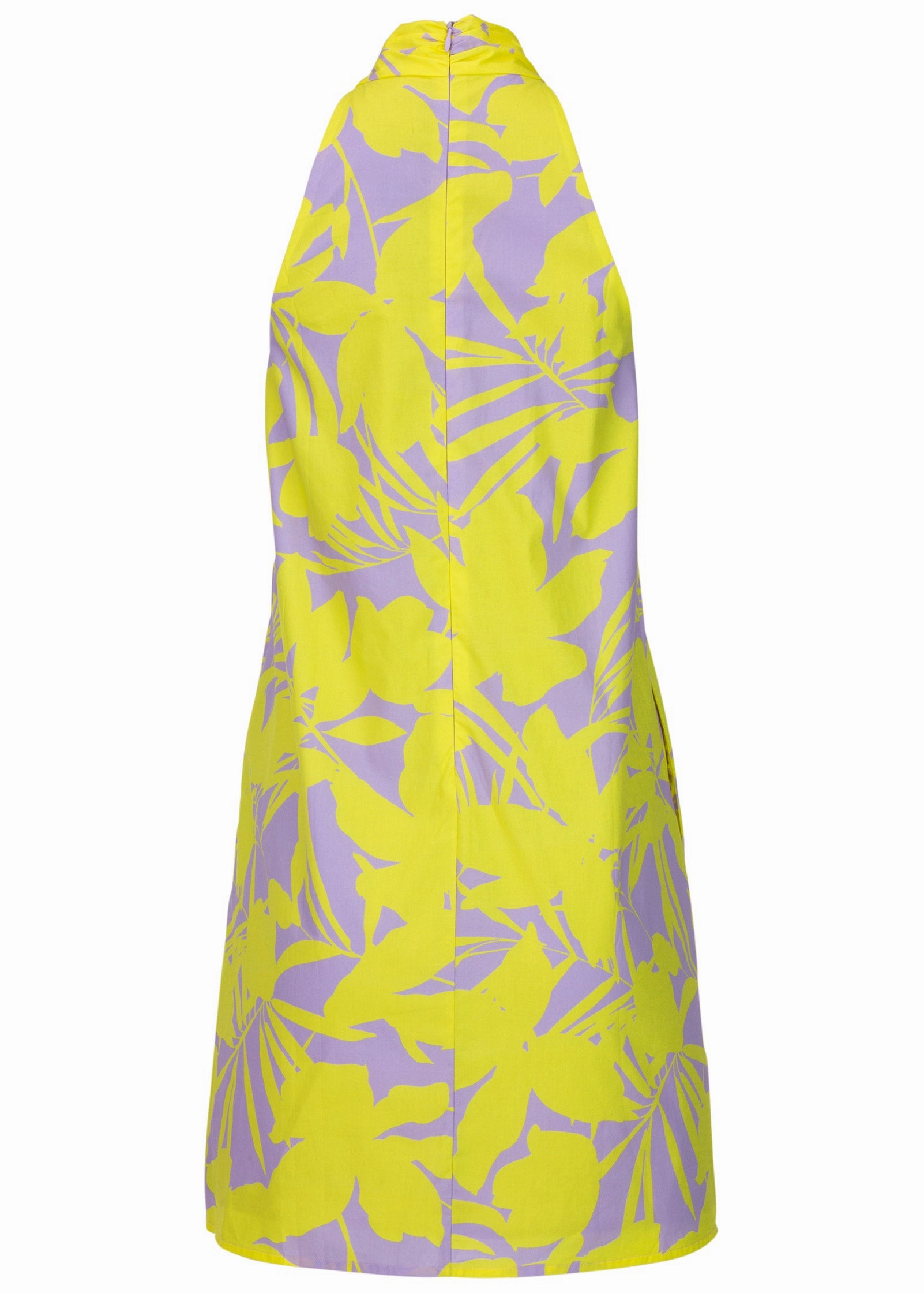 Twist Halter Dress - Exotic Shadow Floral